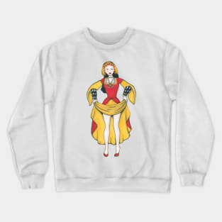 Catherine of Aragon Pin-up Crewneck Sweatshirt